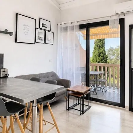 Apartmán Cosy Duplex De 35m2, A 7' A Pied De La Et Du Centre, Wifi, Clim, Parking Prive, Piscines